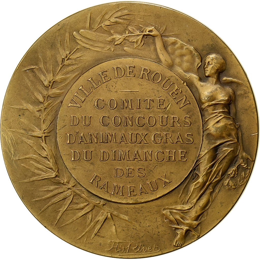 Frankreich, Medaille, Concours d'Agriculture de Rouen, Dimanche des Rameaux