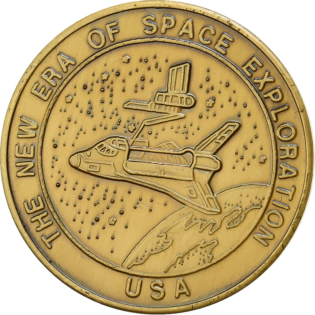 Stati Uniti, ficha, Kennedy Space Center Florida, 1985, Rame, SPL