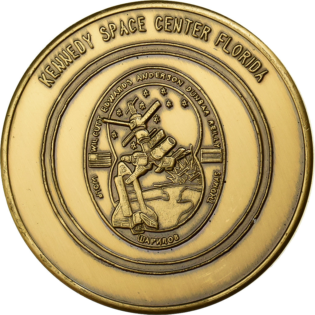 Stati Uniti, ficha, Kennedy Space Center Florida, 1985, Rame, SPL