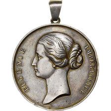 France, Medal, Eugénie Impératrice, Exposition Nationale de Nantes, 1861