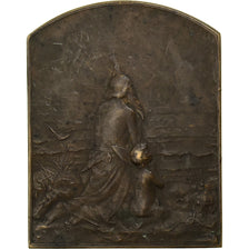 France, Medal, Le Salut au Soleil, Bronze, G.Dupré, VF(30-35)