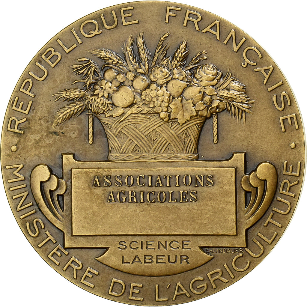 Frankreich, Medaille, Ministère de l'Agriculture, Associations Agricoles