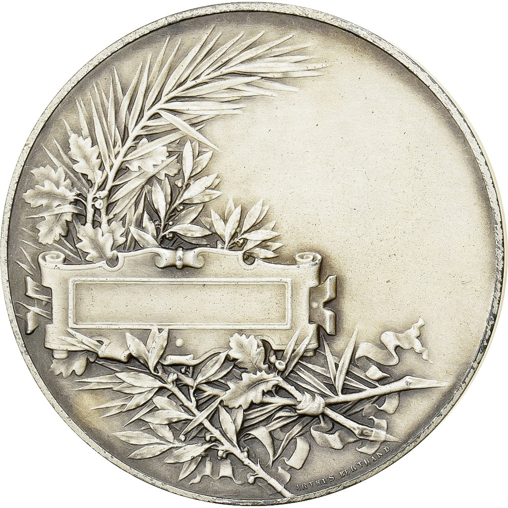 Frankrijk, Medaille, Horticulture, Jardins, Silvered bronze, Desaide, PR