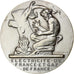 Frankrijk, Medaille, Électricité de France et gaz de France, Silvered bronze