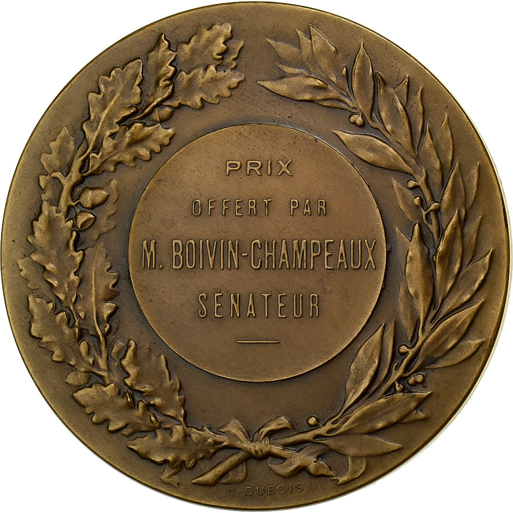 Frankrijk, Medaille, Prix Offert par M. Boivin-Champeaux, Sénateur, Bronzen