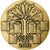 Francia, medaglia, Calendrier, Nouvelle Année, Arbre, 2002, Bronzo, MDP, SPL-