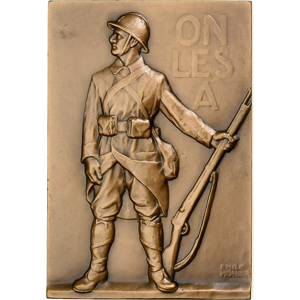 France, Medal, Libération de Strasbourg, 1968, Bronze, Monier, MS(63)