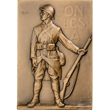 France, Medal, Libération de Strasbourg, 1968, Bronze, Monier, MS(63)