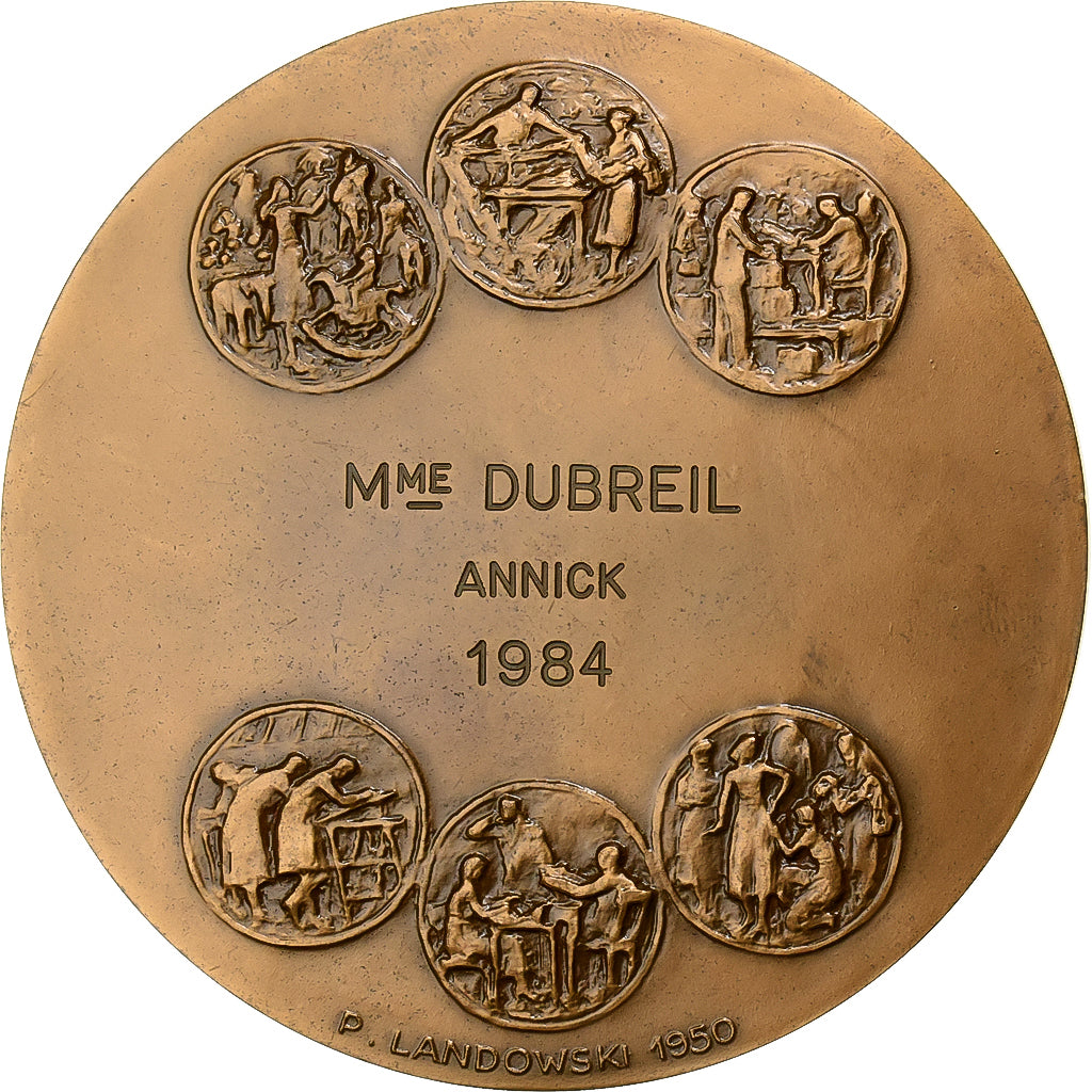 Frankreich, Medaille, Fédération Nationale des Entreprises à Commerces