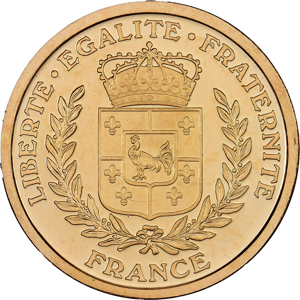France, Medal, 65ème Anniversaire de la Libération, 2010, Gold, MS(65-70)