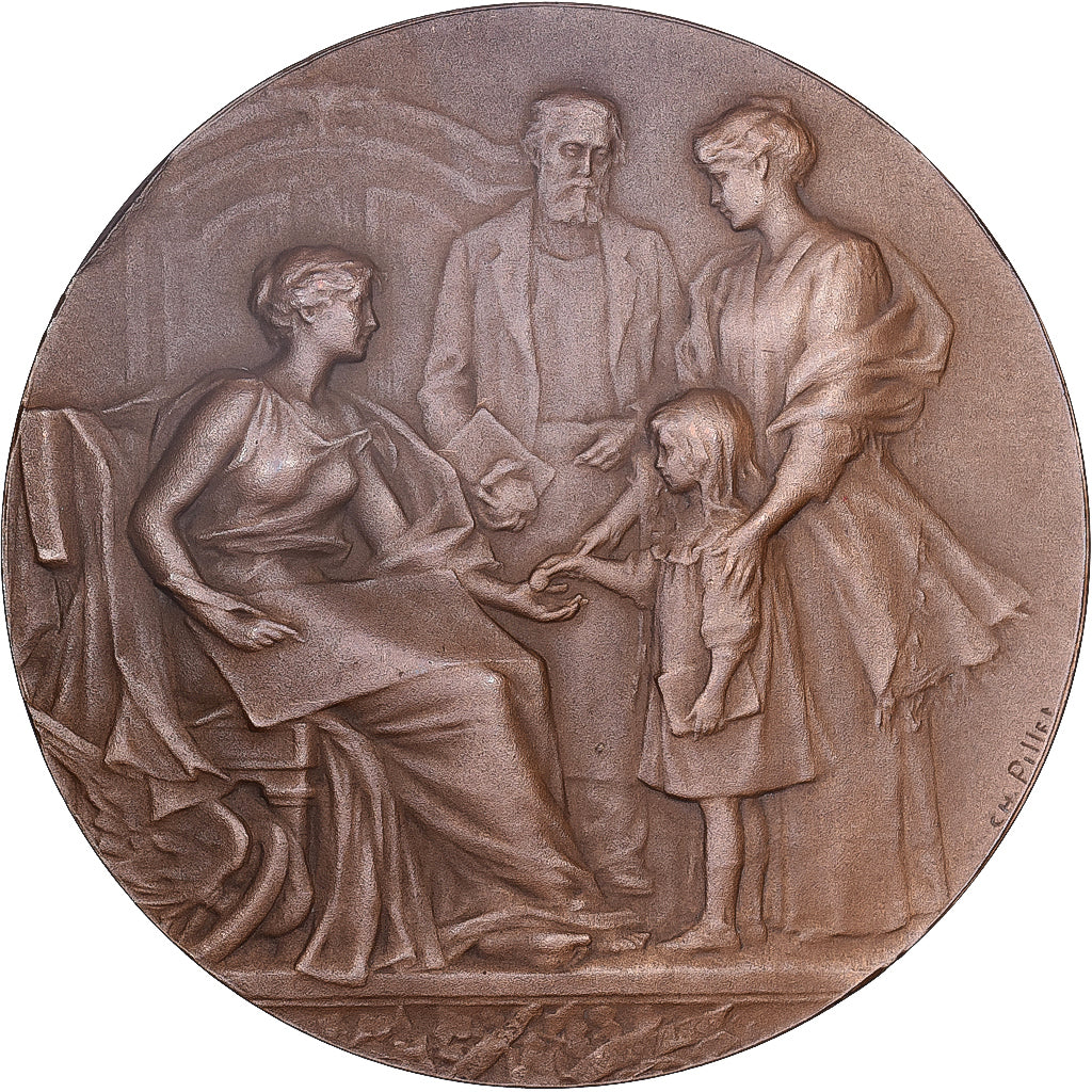 France, Medal, Caisse d'Epargne de Neufchatel-en -Bray, 1956, Bronze, MS(63)