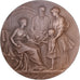 France, Medal, Caisse d'Epargne de Neufchatel-en -Bray, 1956, Bronze, MS(63)