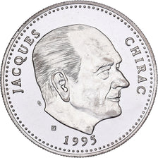 France, Médaille, Les Présidents de la République, Jacques Chirac, Argent