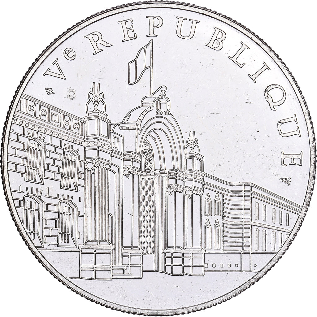 France, Médaille, Les Présidents de la République, Jacques Chirac, Argent