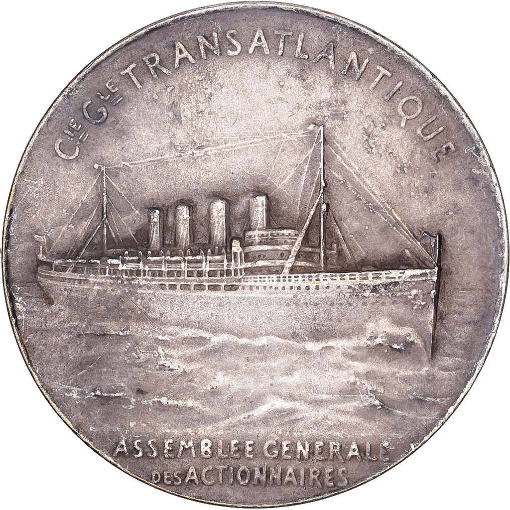 França, medalha, Compagnie Générale Transatlantique, Assemblée des