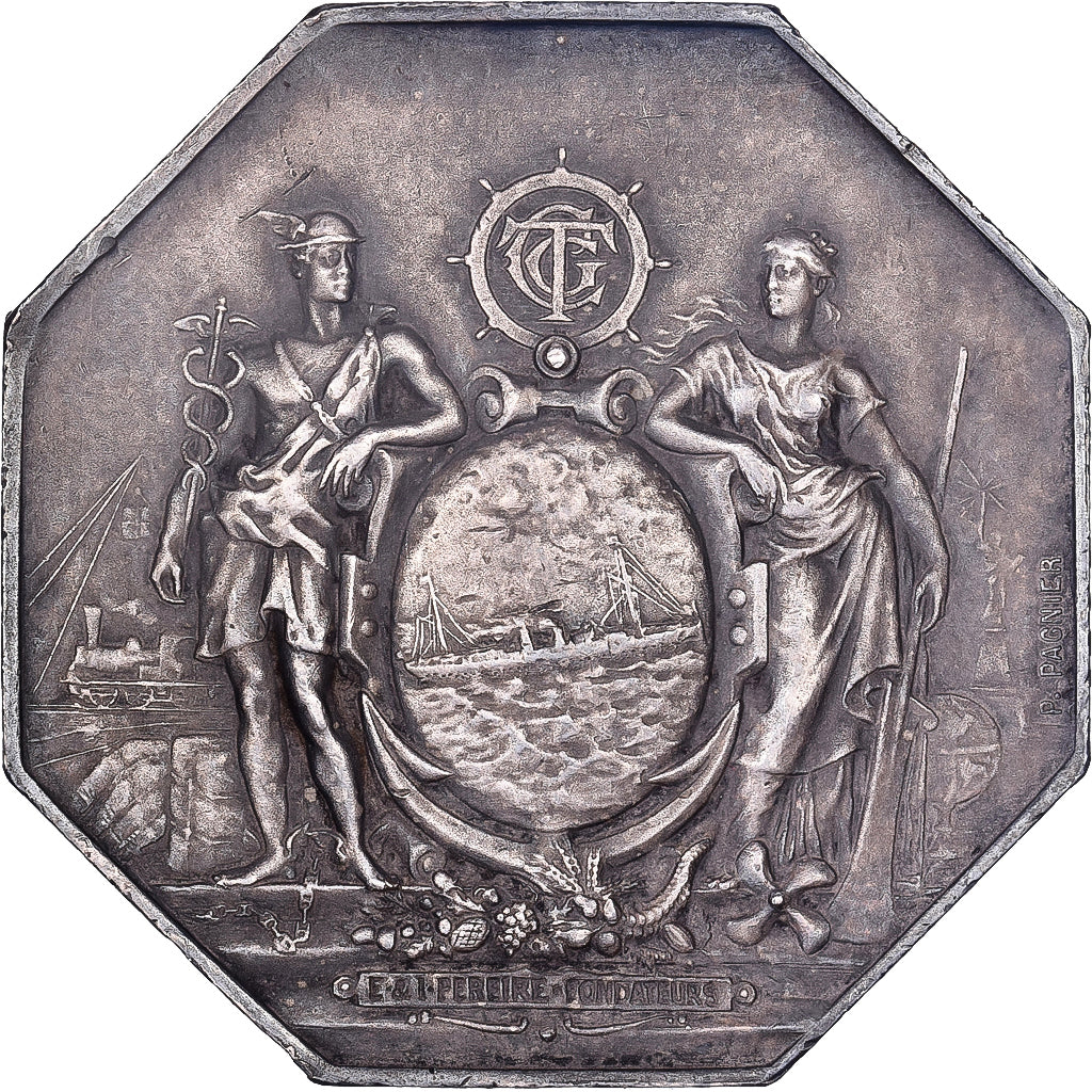 Francia, ficha, Compagnie Générale Transatlantique, Assemblée, Argento