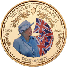 United Kingdom, Medal, Queen Elizabeth II, 2022, Copper-Nickel Gilt, MS(65-70)