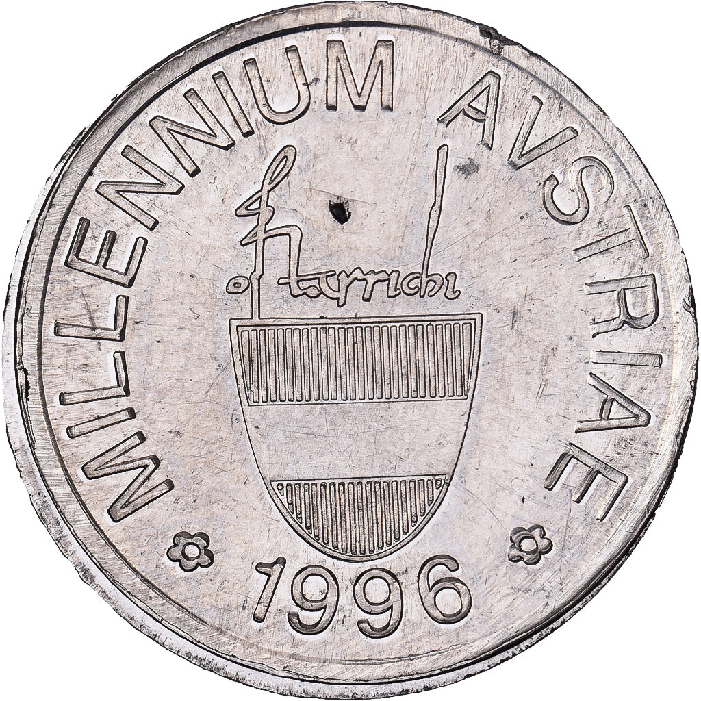 Frankrijk, Medaille, L'Autriche invitée de Strasbourg, 1996, Tin-Zinc, PR