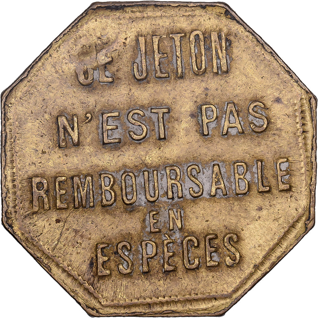 Francja, Lyon - O.T.L., 10 Centimes, 1919, EF(40-45), Mosiądz