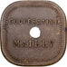 França, Coopérative Mailly, 10 Centimes, EF(40-45), Latão