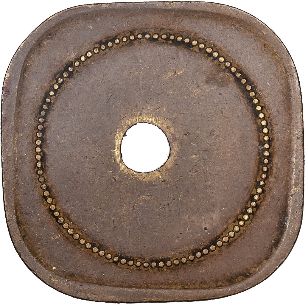 França, Coopérative Mailly, 10 Centimes, EF(40-45), Latão