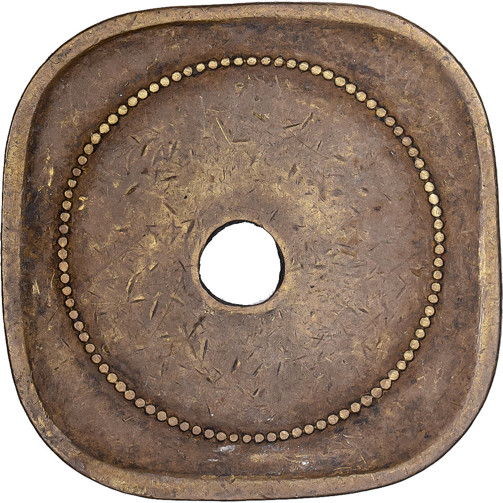 Francja, Coopérative Mailly, 10 Centimes, VF(30-35), Mosiądz