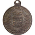 France, Medal, Concours de Musique, Château-Thierry, 1875, Brass, VF(20-25)