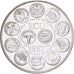France, Médaille, Ecu Europa, Marianne, 1987, Argent, SPL, Rodier