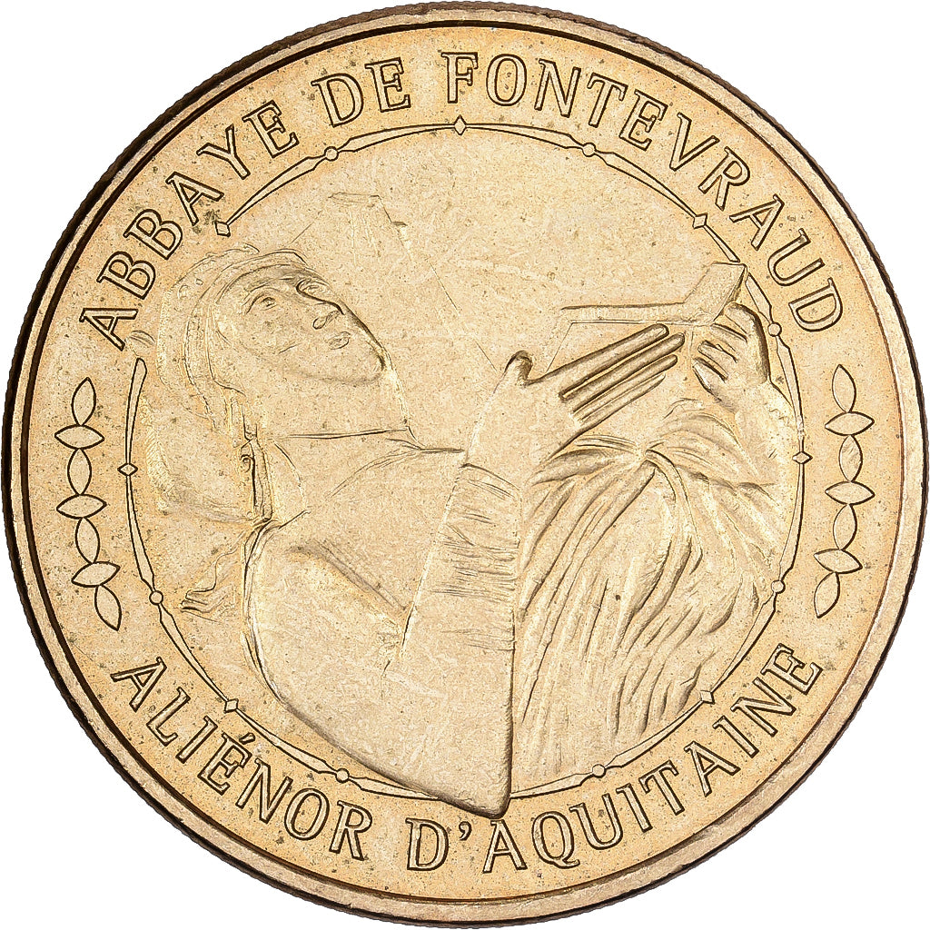 Frankrijk, Token, Abbaye de Fontevraud, 2013, Copper-nickel Aluminium, Monnaie
