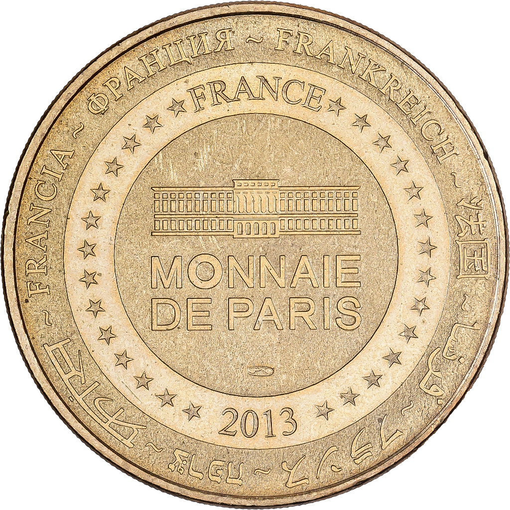 Frankrijk, Token, Abbaye de Fontevraud, 2013, Copper-nickel Aluminium, Monnaie