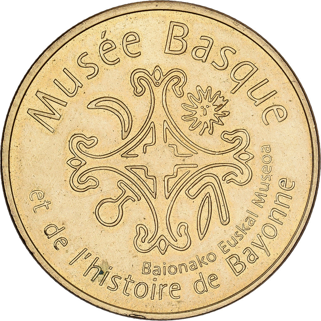 Frankrijk, Token, Musée Basque, Copper-nickel Aluminium, PR