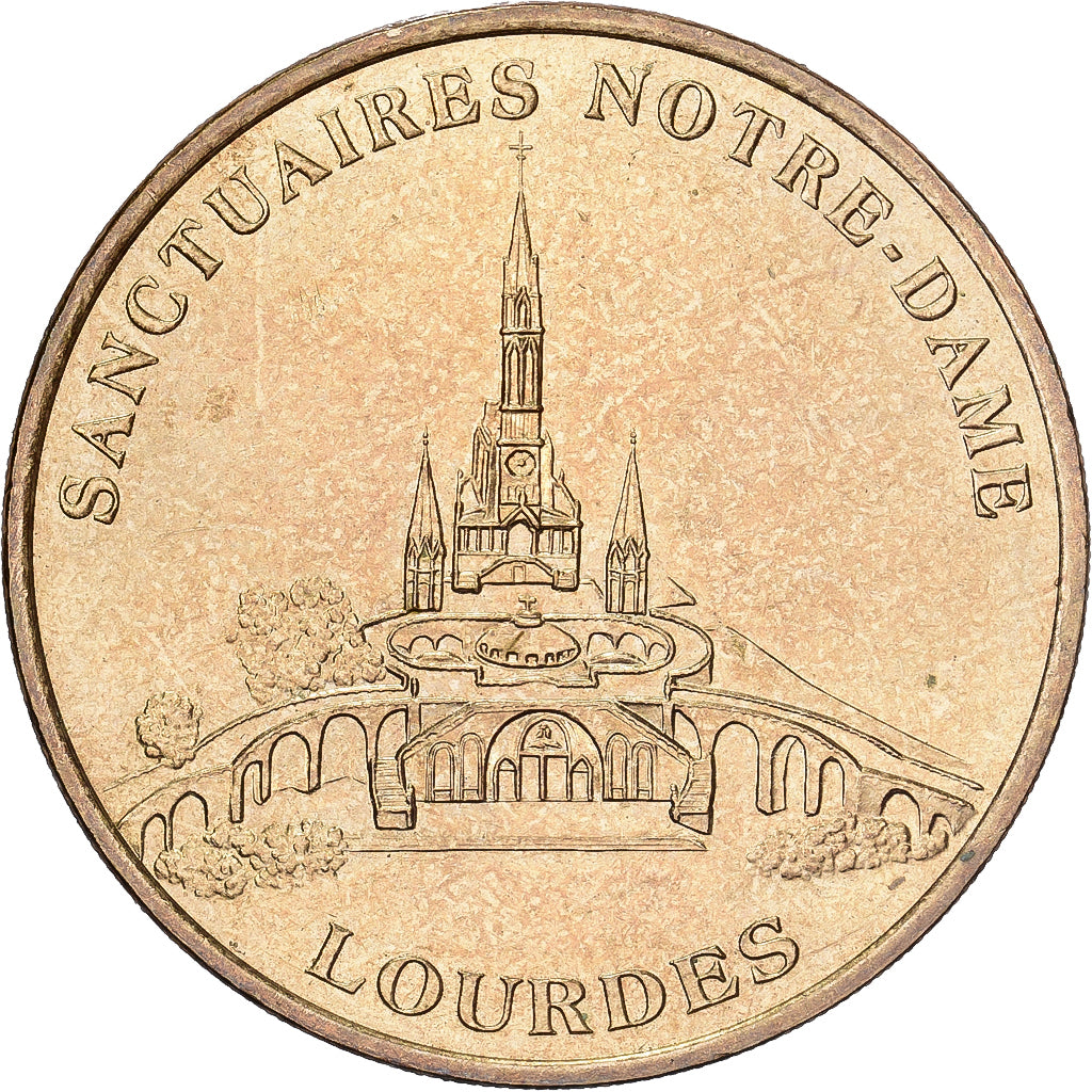 Frankrijk, Token, Lourdes - Sanctuaires Notre Dame, 2010, MDP, PR, Cupro-nickel