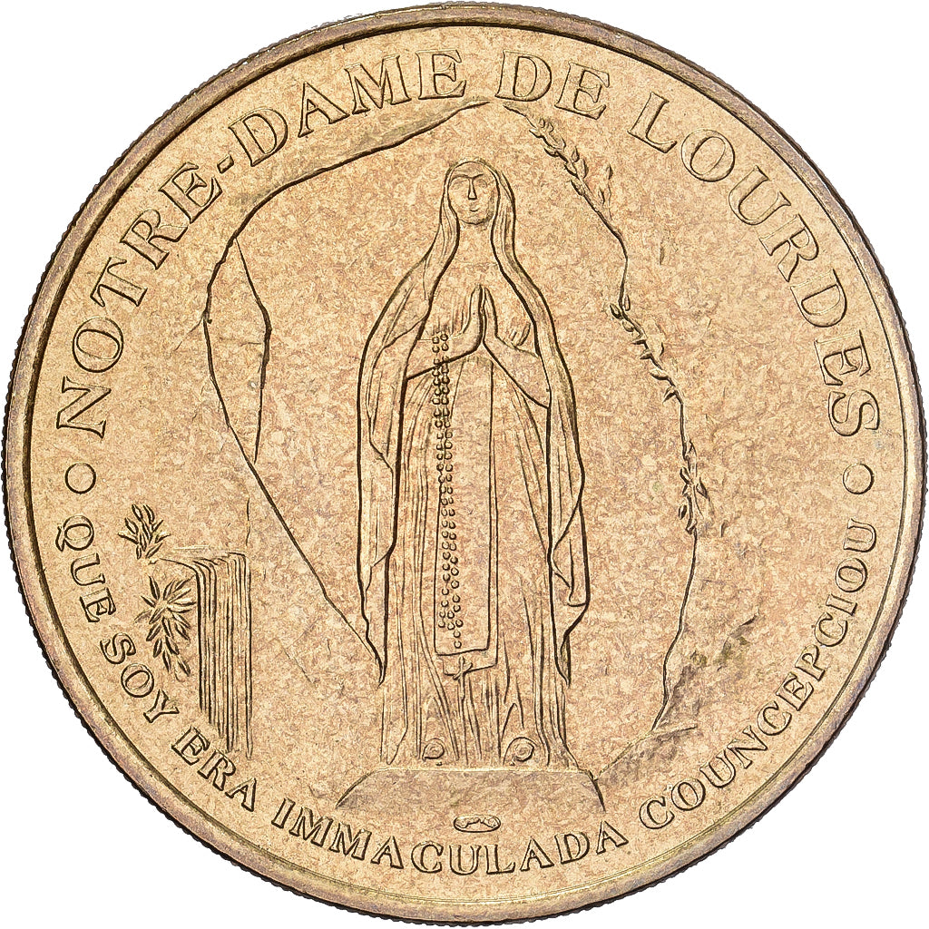 Frankrijk, Token, Lourdes - Sanctuaires Notre Dame, 2010, MDP, PR, Cupro-nickel