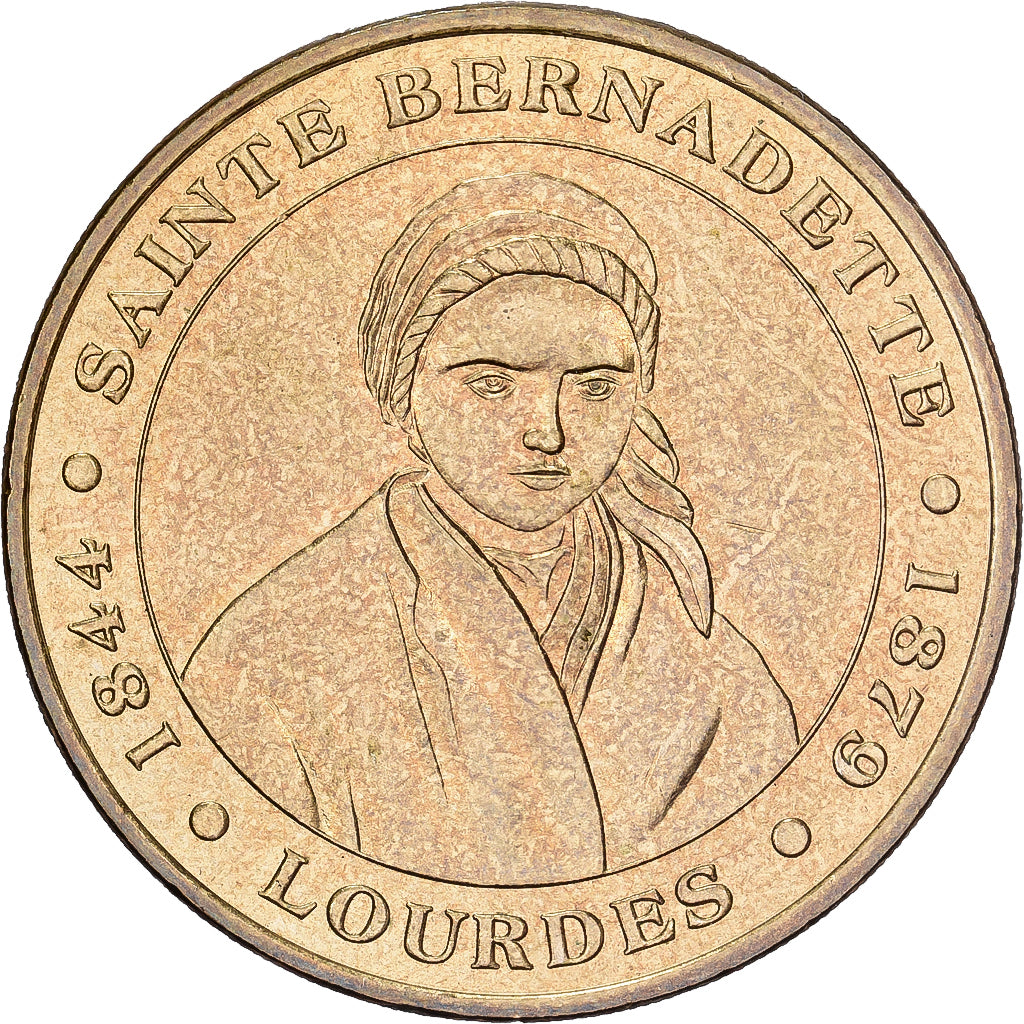 Frankrijk, Token, Lourdes - Ste Bernadette, 2004, Copper-nickel Aluminium, MDP