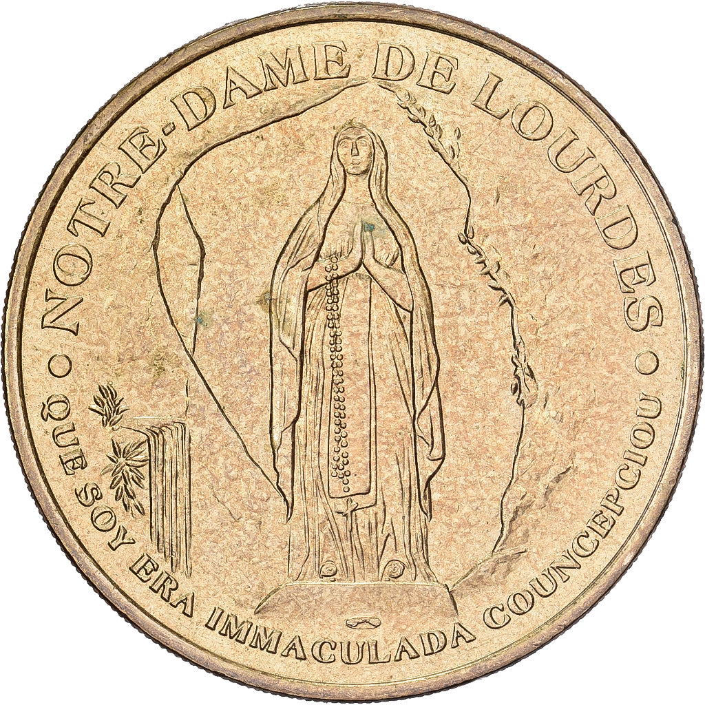 Frankrijk, Token, Lourdes - Ste Bernadette, 2004, Copper-nickel Aluminium, MDP