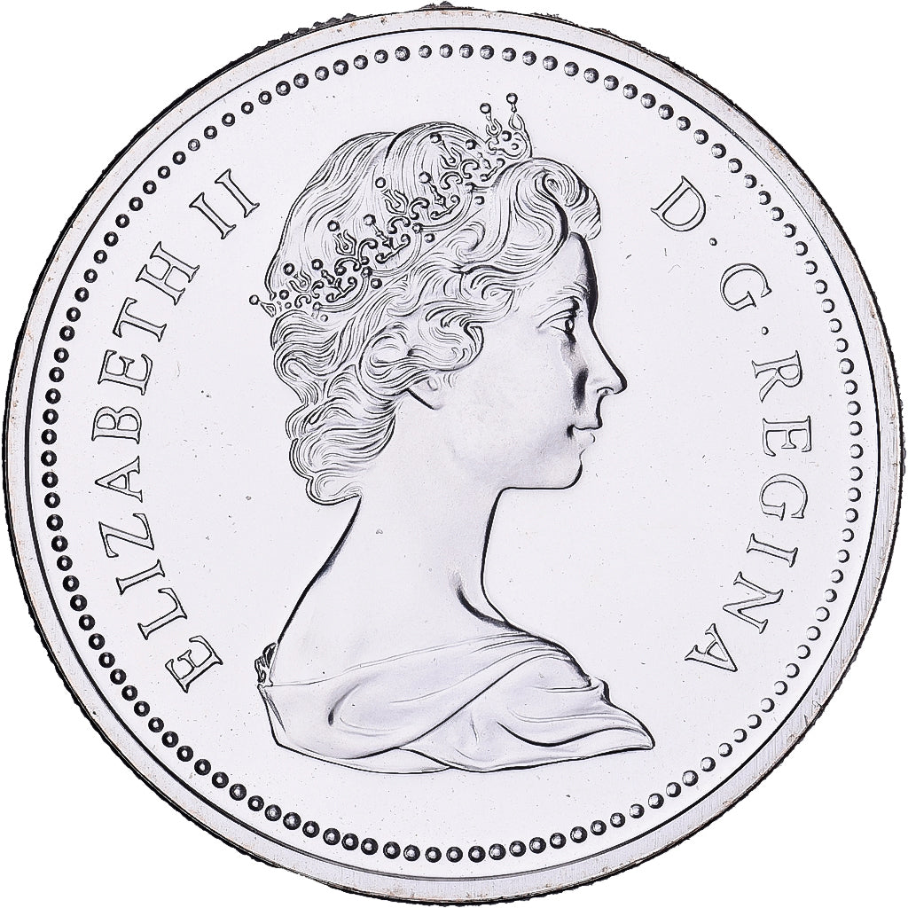 Kanada, Elizabeth II, Dollar, 1975, Royal Canadian Mint, Silber, UNZ, KM:97