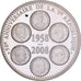 Francja, medal, 50ème Anniversaire de la Vème République, 2008