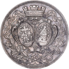France, Medal, Société Industrielle d'Elbeuf, Seine Inférieure, Silver