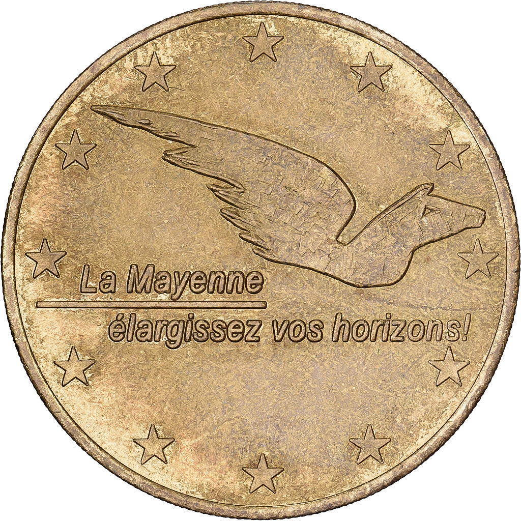 Francia, 1 Euro, Département de la Mayenne, 1997, Cobre - níquel, MBC