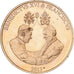 CITTÀ DEL VATICANO, medaglia, Les Papes Benoit XVI et François, 2013, Rame