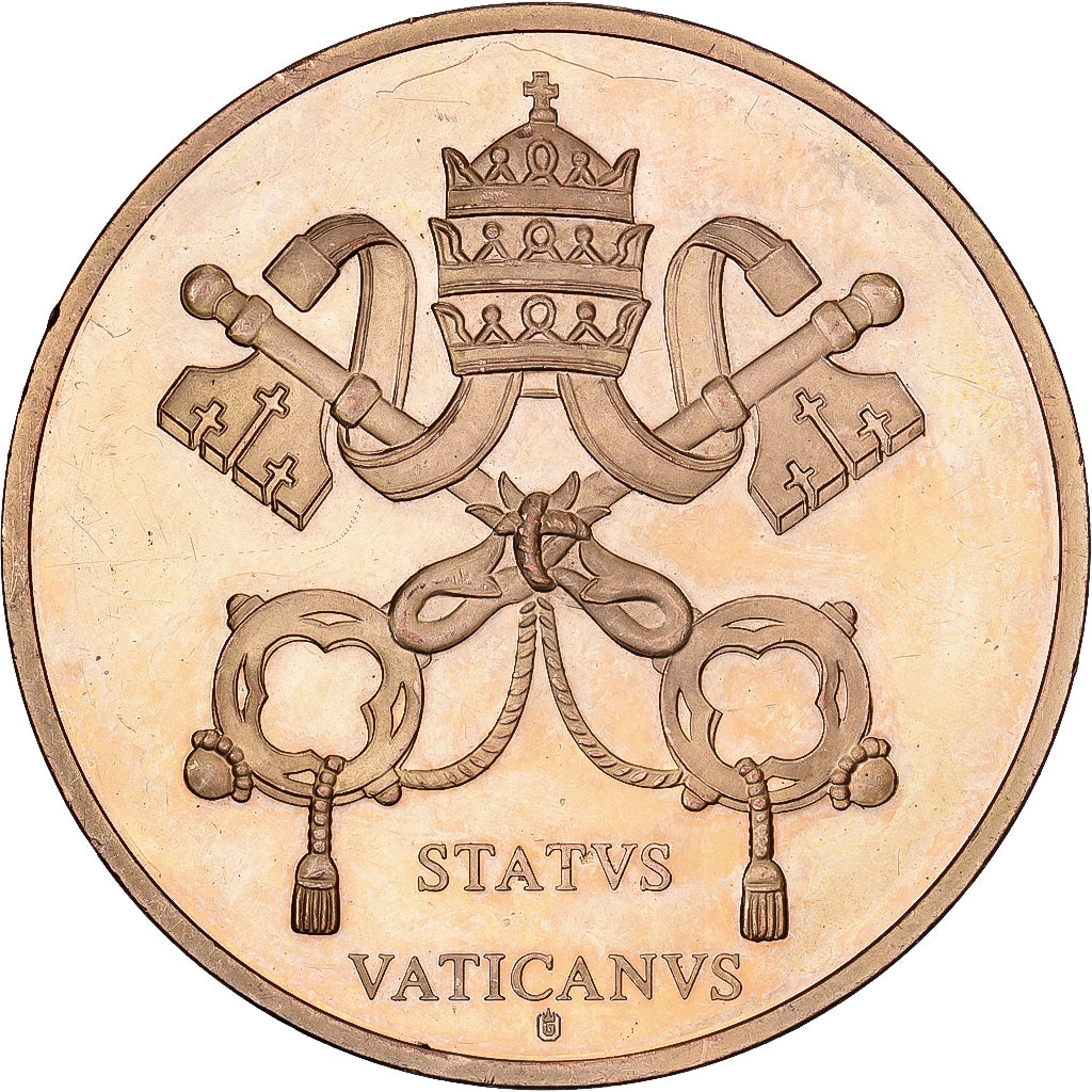 CITTÀ DEL VATICANO, medaglia, Les Papes Benoit XVI et François, 2013, Rame
