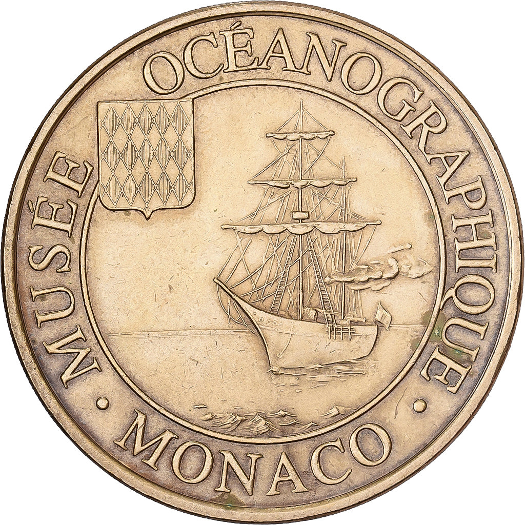 Frankrijk, Token, 98/ Musée Océanographique - Monaco, 1999, Copper-nickel
