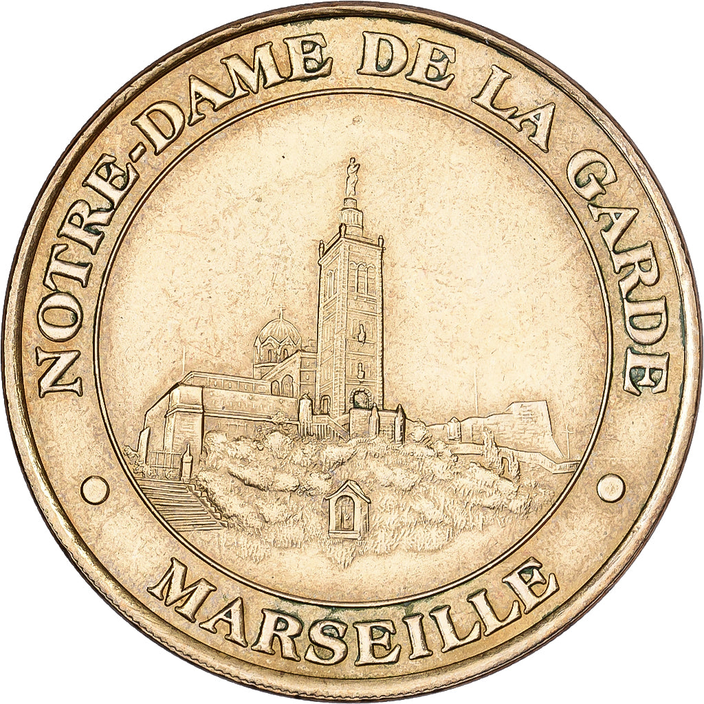 Frankreich, betaalpenning, Marseille - Notre Dame de la Garde, 1998