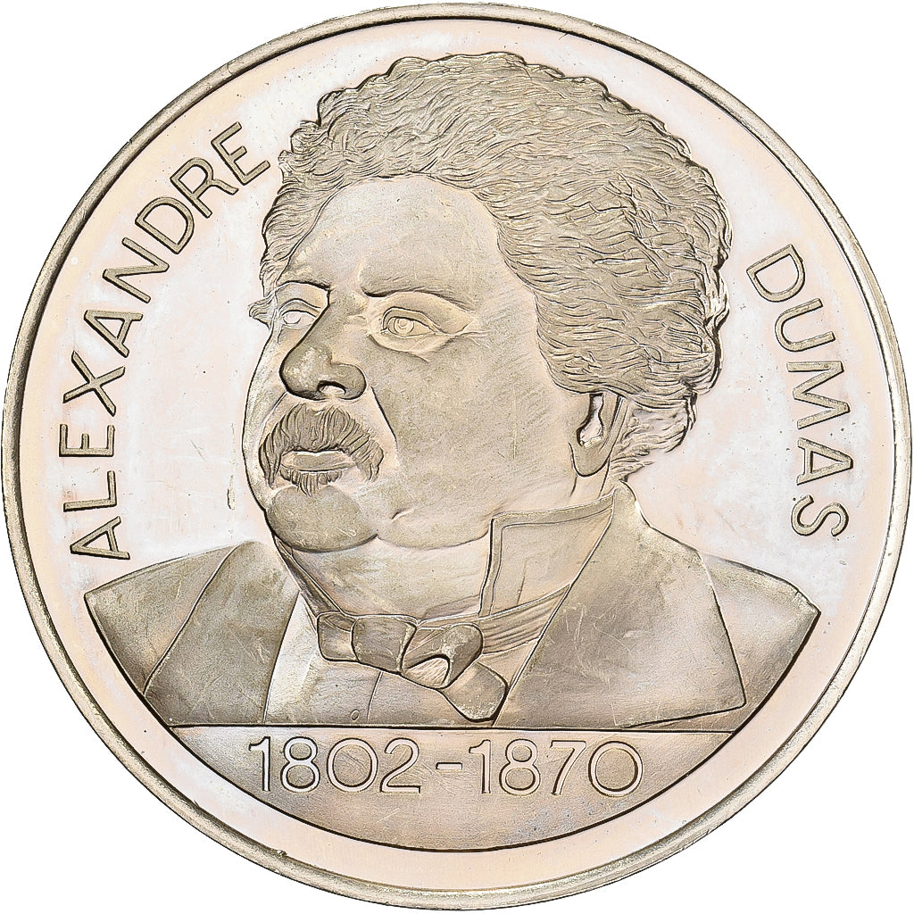 Francia, zeton, Alexandre Dumas, Le Château d'If, Cobre - níquel, EBC