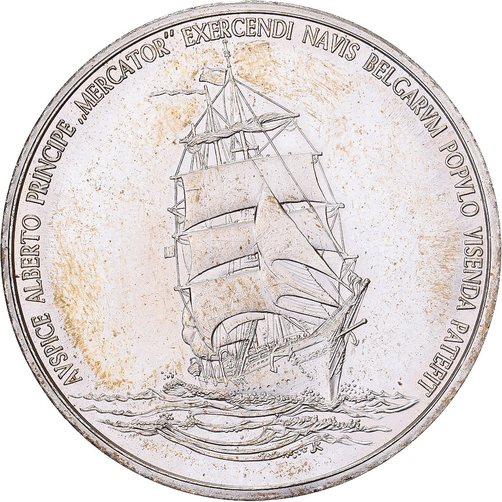 Bélgica, zeton, Prince Albert Officier de Marine, Cobre - níquel, EBC