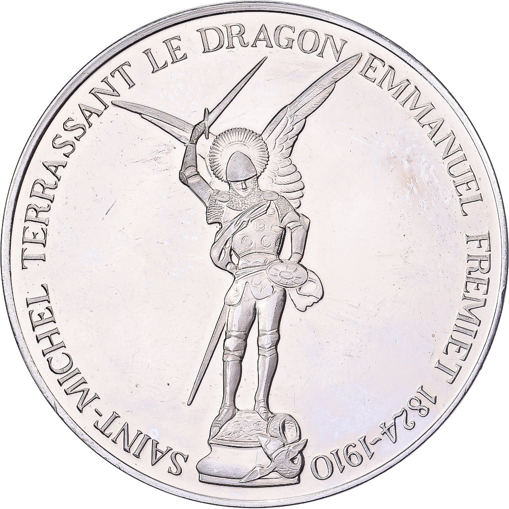 Francia, zeton, Saint Georges Terrassant le Dragon, Cobre - níquel, EBC