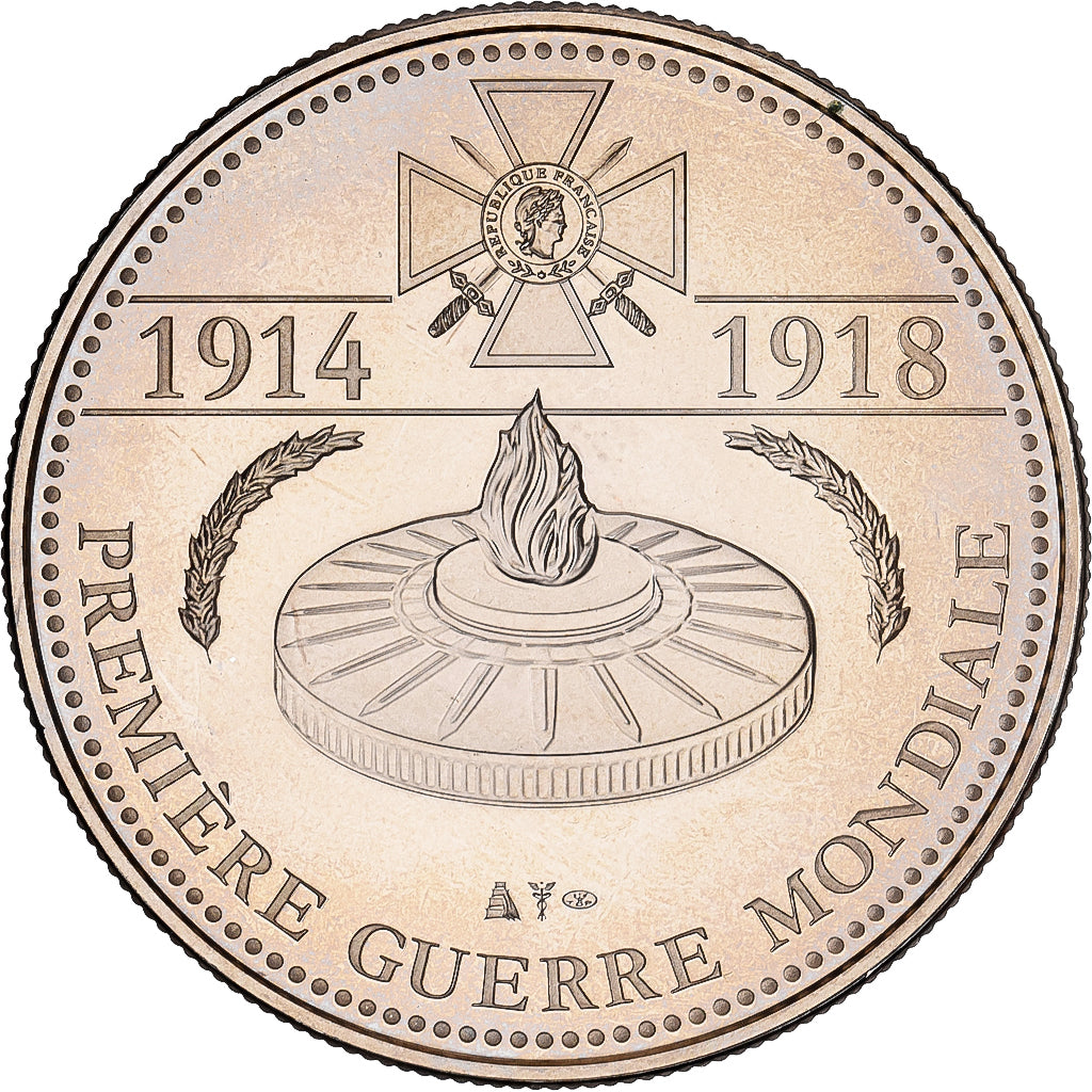 Francia, medalla, Armistice du 11 Novembre 1918, Cobre - níquel, FDC