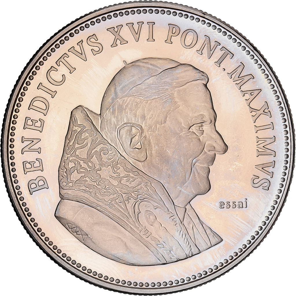 Vatican, Médaille, Le Pape Benoit XVI, Cupro-nickel, FDC