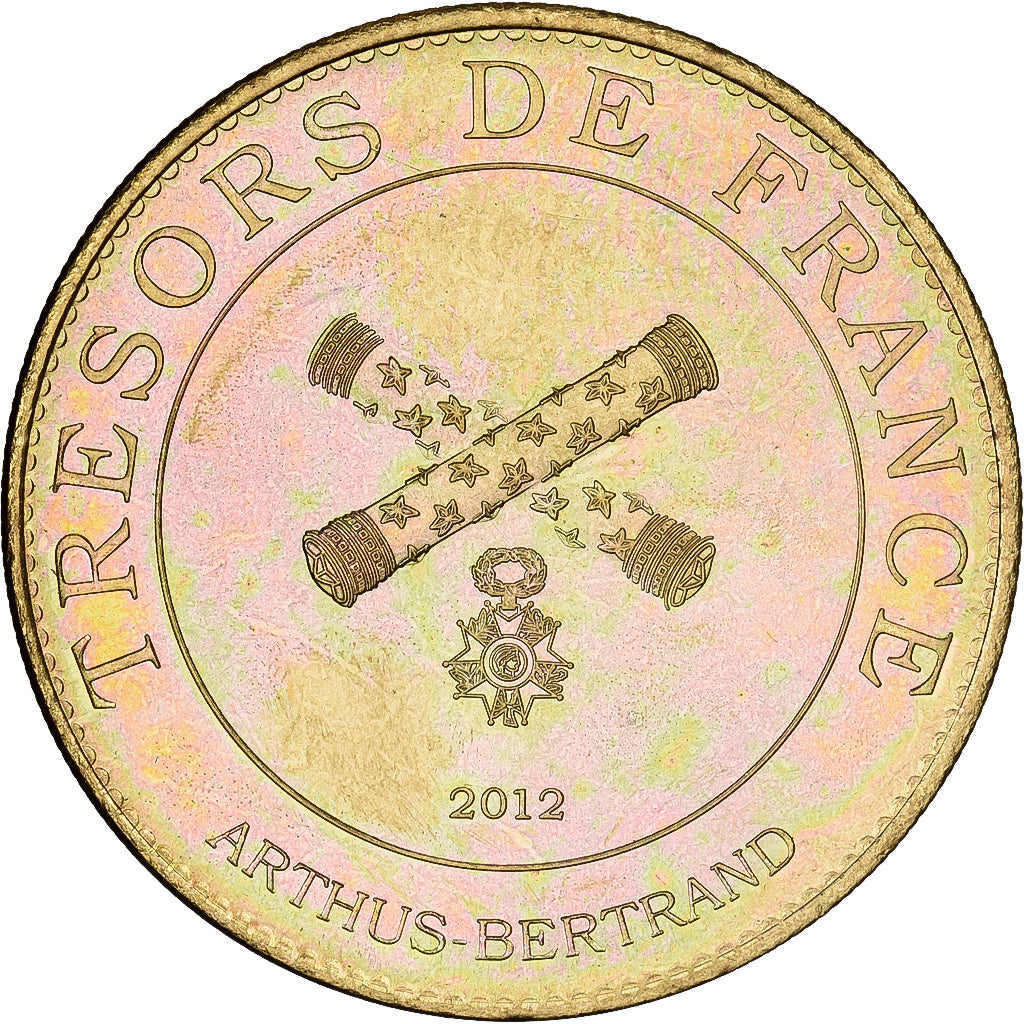 França, Token, Musée Grévin, Johnny Hallyday, 2012, Cuproníquel Alumínio