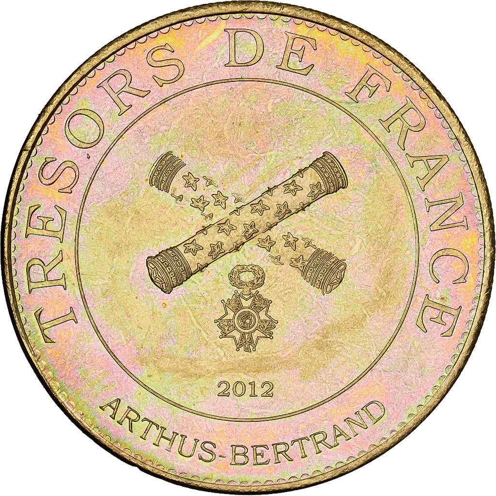 França, Token, Musée Grévin, Johnny Hallyday, 2012, Cuproníquel Alumínio